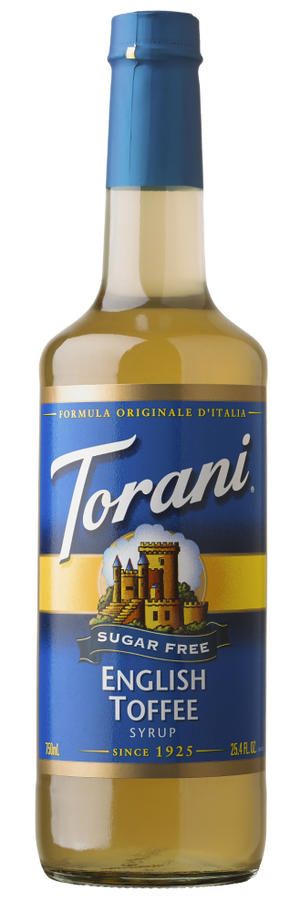 Torani Sugar Free English Toffee 750ml