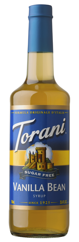 Torani Sugar Free Vanilla Bean 750ml