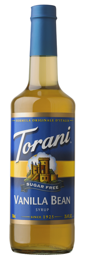 Torani Sugar Free Vanilla Bean 750ml