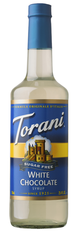Torani Sugar Free White Chocolate 750ml