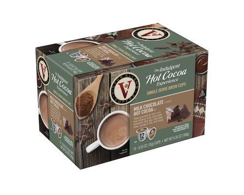 Victor Allen Capp -  Milk Choc Cocoa k Cup 12 CT