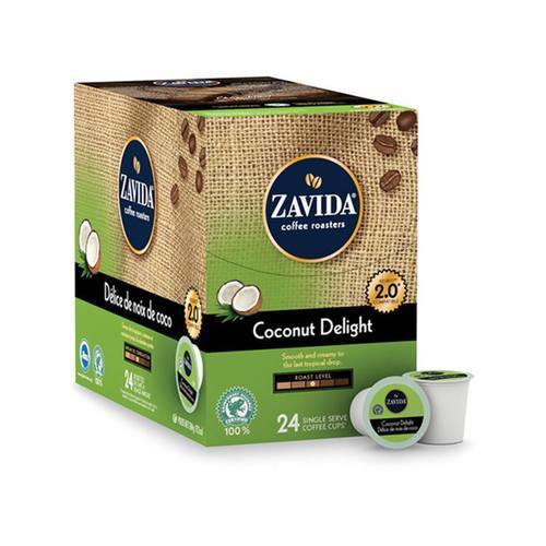Zavida Z Cups Coconut Delight 24 CT