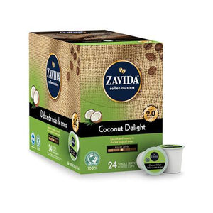 Zavida Z Cups Coconut Delight 24 CT