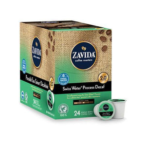 Zavida Z Cups Swiss Water Decaf 24 CT