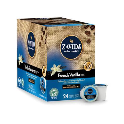 Zavida Z Cups French Vanilla Dark 24 CT