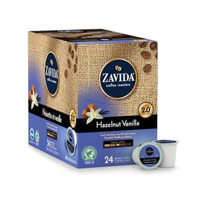 Zavida Z Cups Hazelnut Vanilla 24 CT