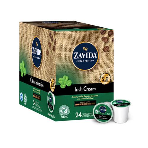Zavida Z Cups Irish Cream 24 CT