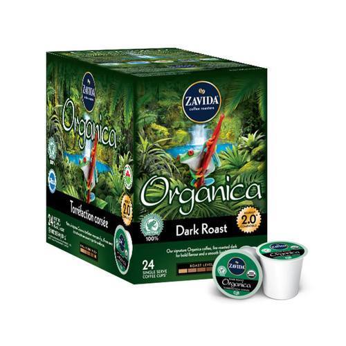 Zavida Z Cups Organica Dark Roast 24 CT