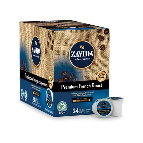 Zavida Z Cups Premium French Roast 24 CT