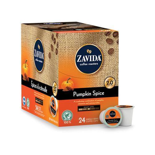 Zavida Z Cups Pumpkin Spice 24 CT