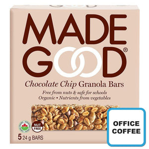Chocolate Chip Granola Made Good 5 x 24gr (Office Coffee)
