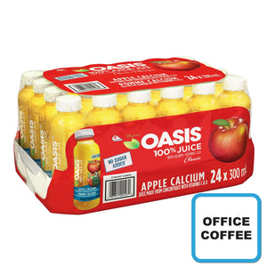 Oasis Juice - Apple Soft Drink 24 x 300ml (Office Coffee)