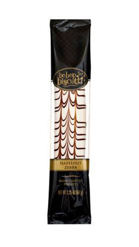 BE BOP Biscotti Hazelnut Zebra 2.25oz