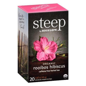 Bigelow Steep Rooibos Hibiscus 20 CT