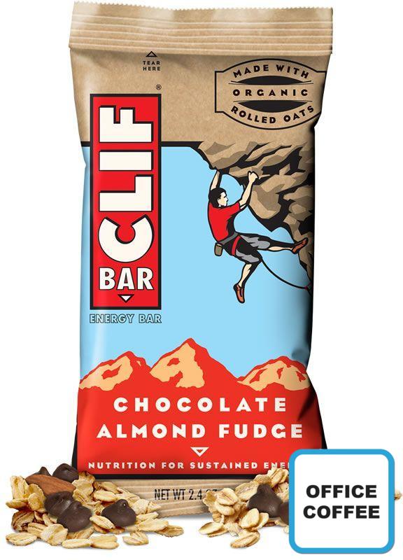 Chocolate Almond Fudge Cliff Bars 12 x 68gr (Office Coffee)