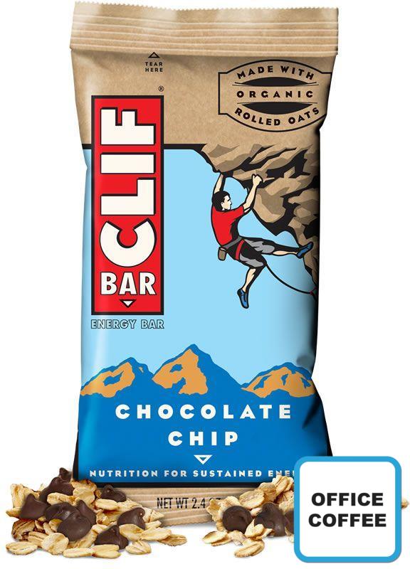 Chocolate Chip Cliff Bars 12 x 68gr (Office Coffee)