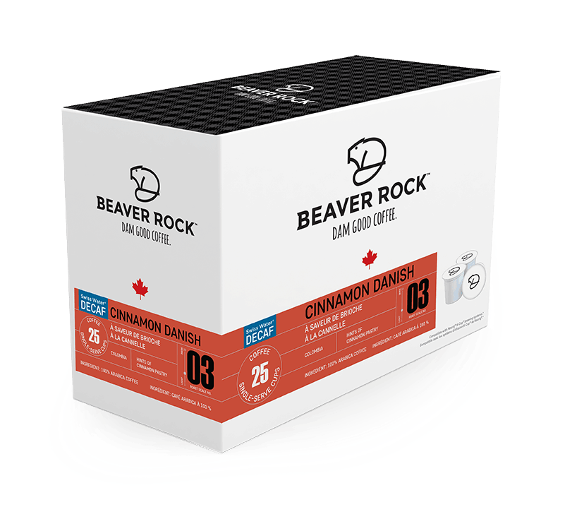 Beaver Rock Cinnamon Danish Decaf 25 ct