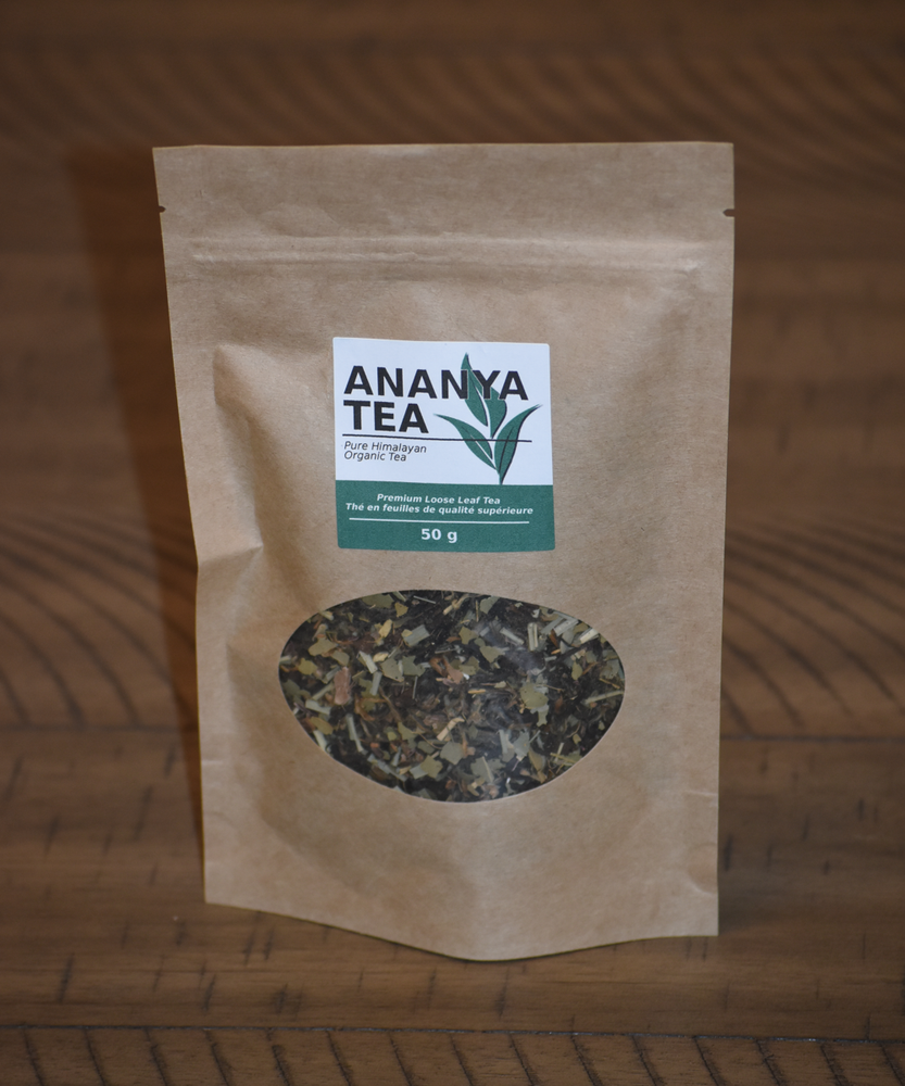 Ananya Treasure - Himalayan Cosmos Black Blended Herbal Tea - 50  g