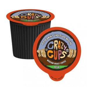 Crazy Cups Decaf Peppermint Chocolate Mocha 22 CT