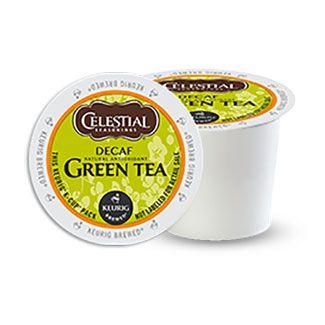 
            
                Load image into Gallery viewer, GMCR Celestial Tea K CUP Green Tea Decaf 24 CT
            
        