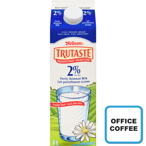 Trutaste 2% Milk ..1L (Office Coffee)