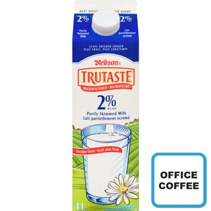 
            
                Load image into Gallery viewer, Trutaste 2% Milk ..1L (Office Coffee)
            
        