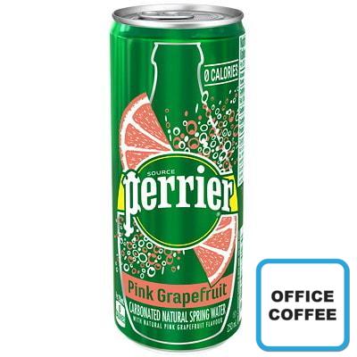 Perrier Water - Pink Grapefruit flavour 8 x 330ml (Office Coffee)