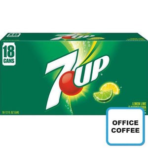 7UP Carbonated Soft Drink (18 Cans)