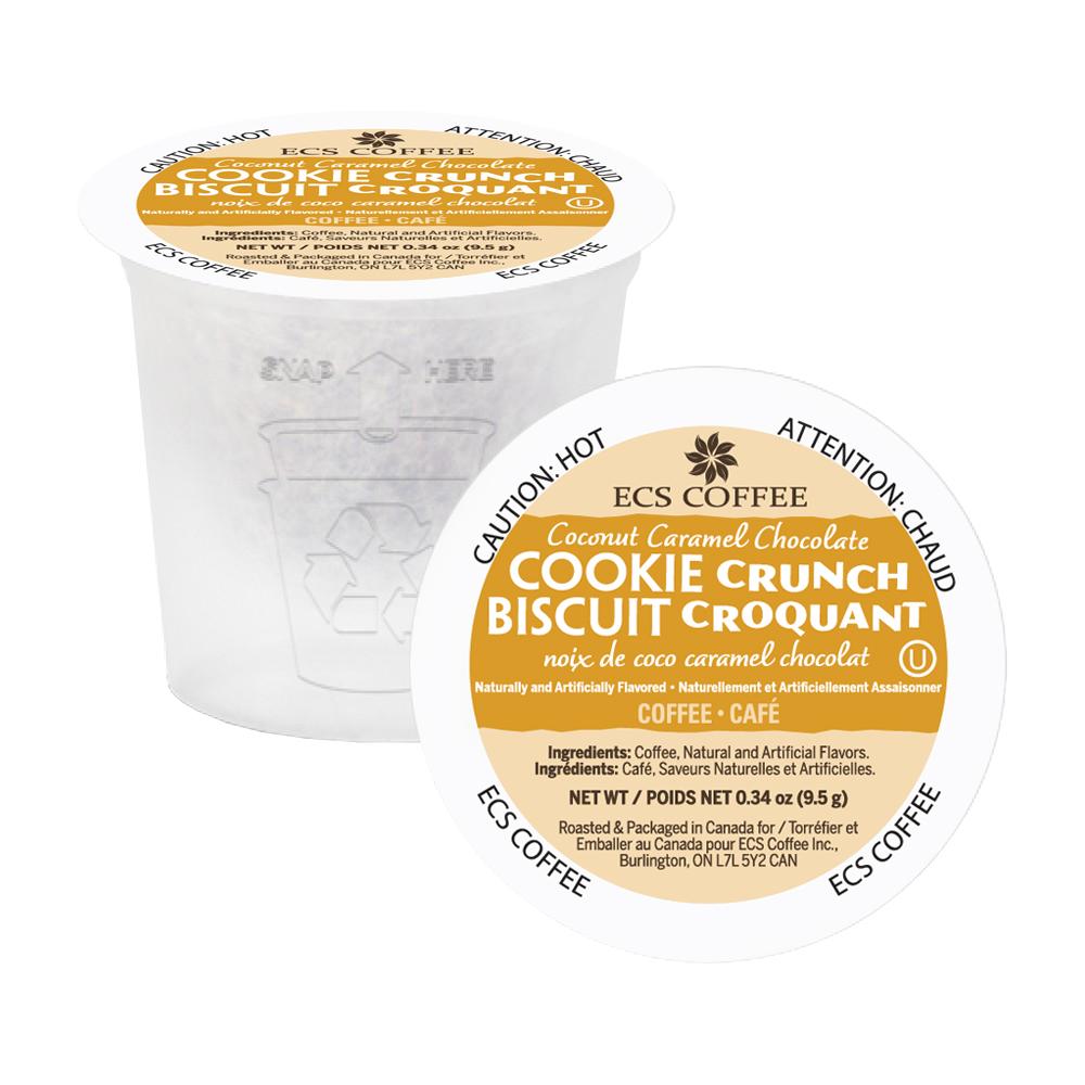 ECS K CUP Coconut Caramel Chocolate Cookie Crunch 24 CT