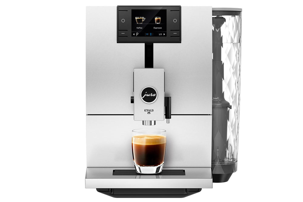 Save $250 on ENA 8 Sunset Red incl. 0.5 L glass milk container and 1 kg of coffee beans.