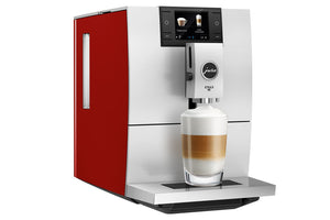 Save $250 on ENA 8 Sunset Red incl. 0.5 L glass milk container and 1 kg of coffee beans.