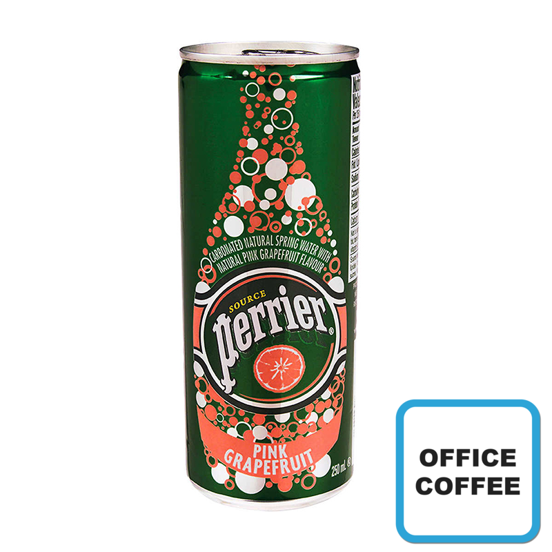 Perrier Water - Pink Grapefruit flavour 8 x 330ml (Office Coffee)