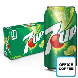 7UP Carbonated Soft Drink (18 Cans)