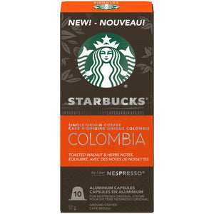 Starbucks Nespresso Capsules Vertuo -  Colombian