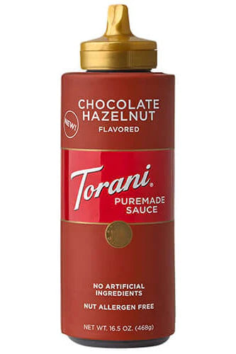 Torani Sauce - Chocolate Hazelnut 16.5 oz