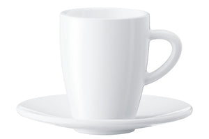 JURA White Espresso Cups / Saucers Gift Box - Set of 2