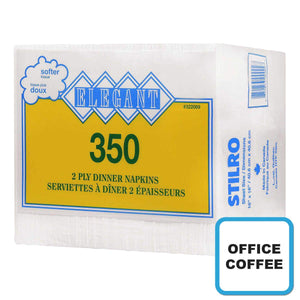 Napkins	350 pack (Office Coffee)