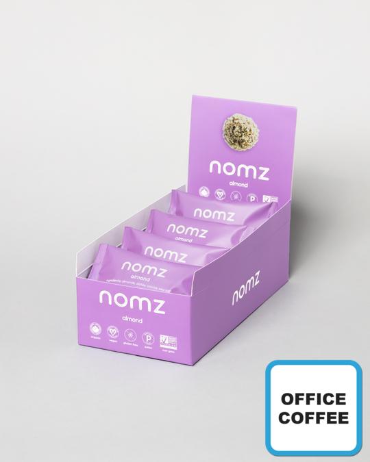 Nomz Almond 12 pk (Office Coffee)