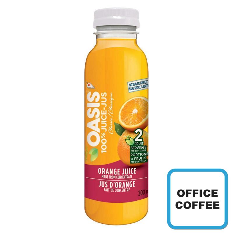 Oasis Juice - Orange Soft Drink 24 x 300ml (Office Coffee)