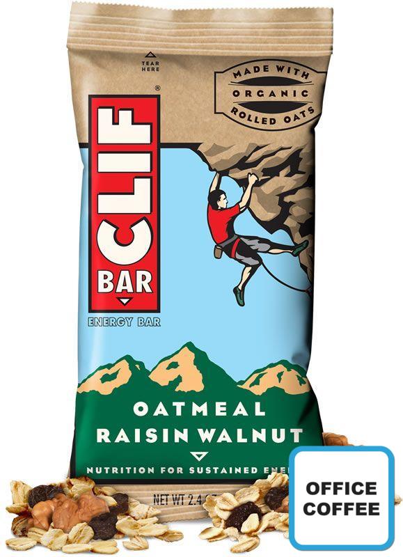 Oatmeal Raisin Walnut Cliff Bars 12 x 68gr (Office Coffee)
