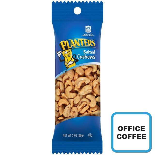 Planters Roasted & Salted Cashews 12 x 80grs (Office Coffee)