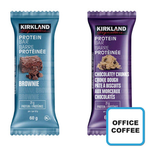 
            
                Load image into Gallery viewer, Kirkland Protein  - 10 Choco Chunk Cookie Dough / 10 Brownie 20 x 60gr (Office Coffee)
            
        