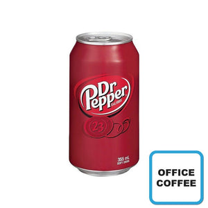 Dr. Pepper Soda Carbonated Soft Drink (12 Cans) (Office Coffee)