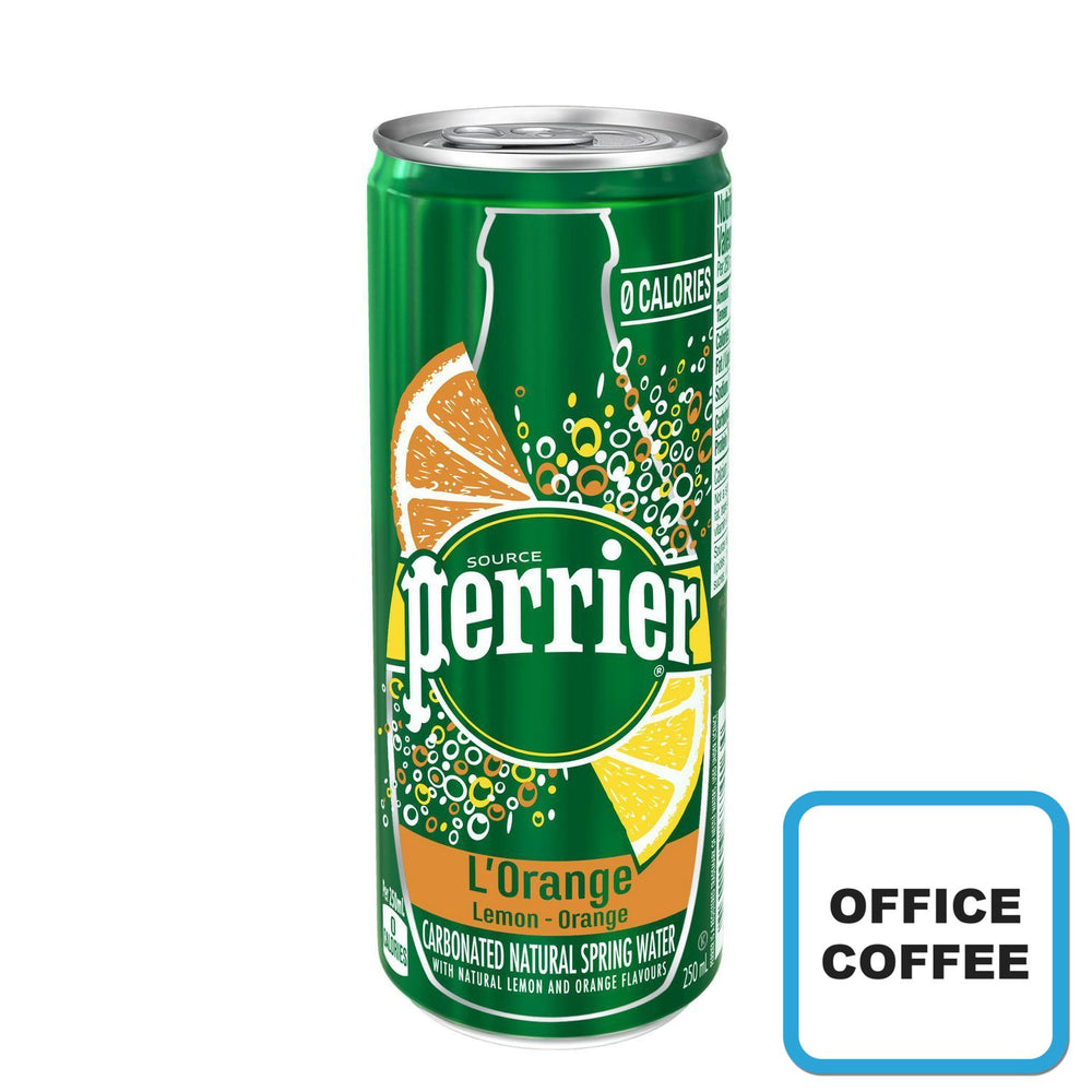 Perrier Water - Orange 8 x 330ml (Office Coffee)