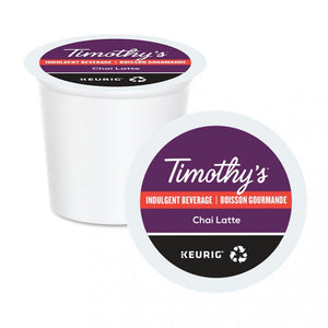 TIMOTHY'S  K CUP Chai Latte 24 CT