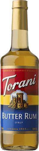 Torani Butter Rum 750ml