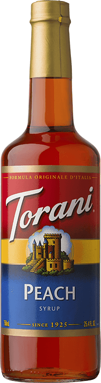 Torani Peach Syrup 750ml