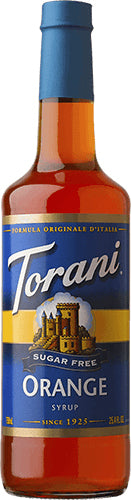 Torani Sugar Free Orange 750 mL