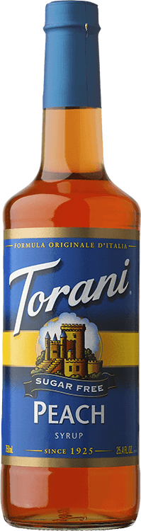 Torani Sugar Free Peach 750ml