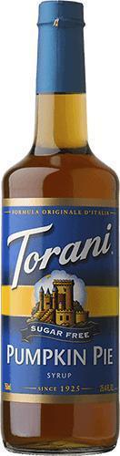 Torani Sugar Free Pumpkin Pie Syrup 750ml